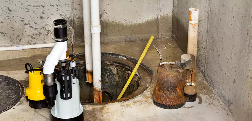 Installing Sump Pump in Finished Basement in Dalton, GA