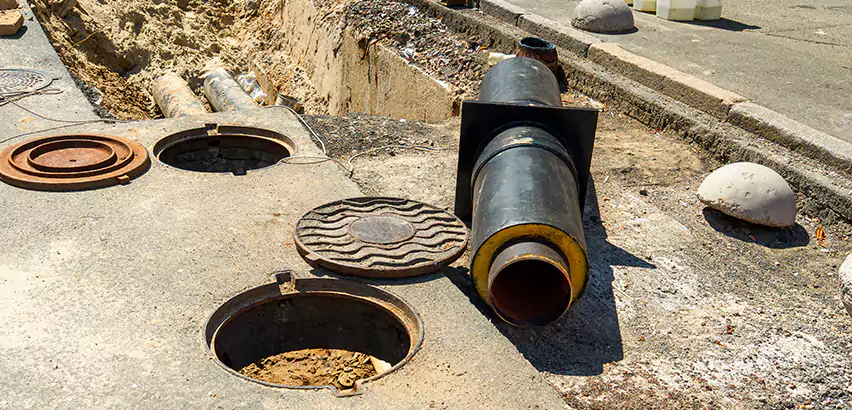 Lateral Sewer Line Replacement in Dalton