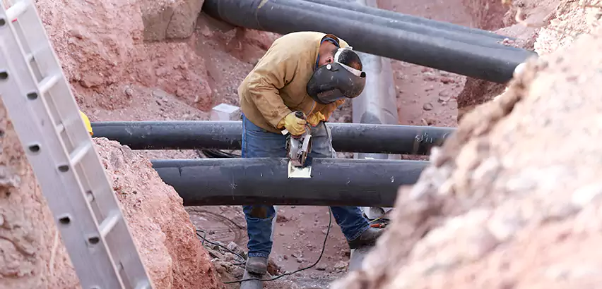 Cast Iron Sewer Pipe Replacement in Dalton