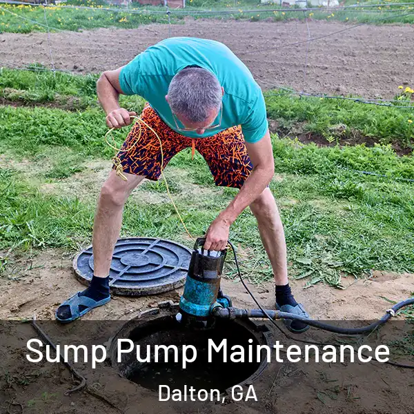  Sump Pump Maintenance Dalton, GA