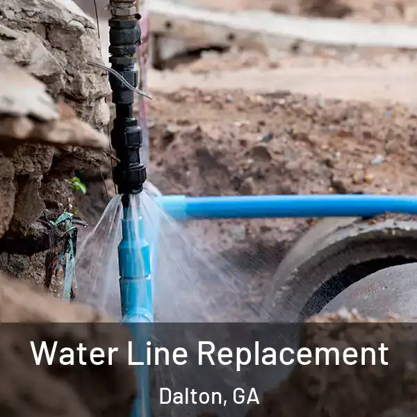  Water Line Replacement Dalton, GA